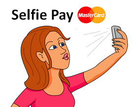 Selfie pay payments